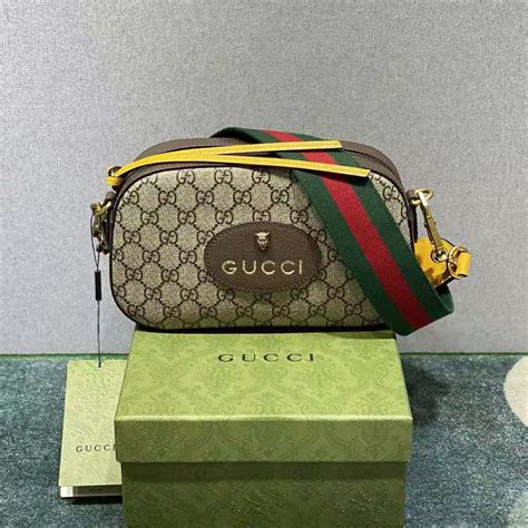 gucci gg supreme top handle bag price|gucci neo vintage bag.